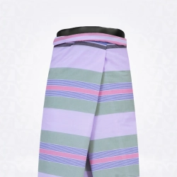 White Hit Grey Steel Grey Ring Cotton Lungi